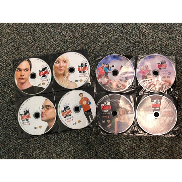 Big Bang Theory TV Show DVD Discs Seasons 1 2 3 4 5 6 - Picture 2 of 2